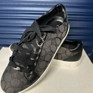 Coach Black and Gray Sneakers